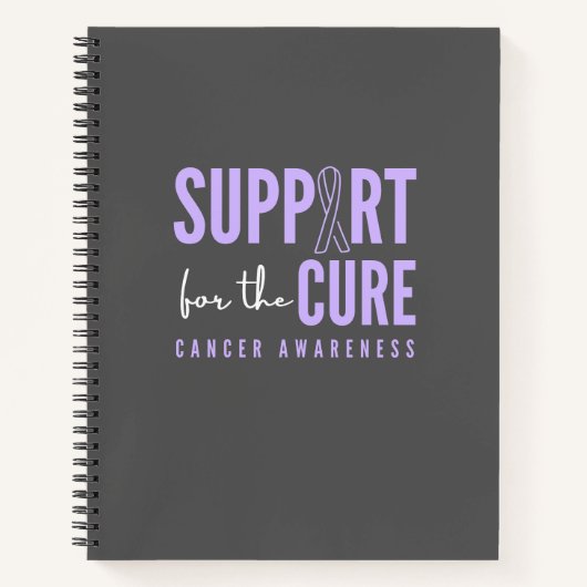 Alle Krebsbewusstsein.support.cure. Notizbücher (Vorderseite)