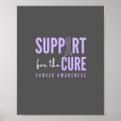 Alle Krebsbewusstsein.support.cure. Prints & Poste Poster (Vorne)