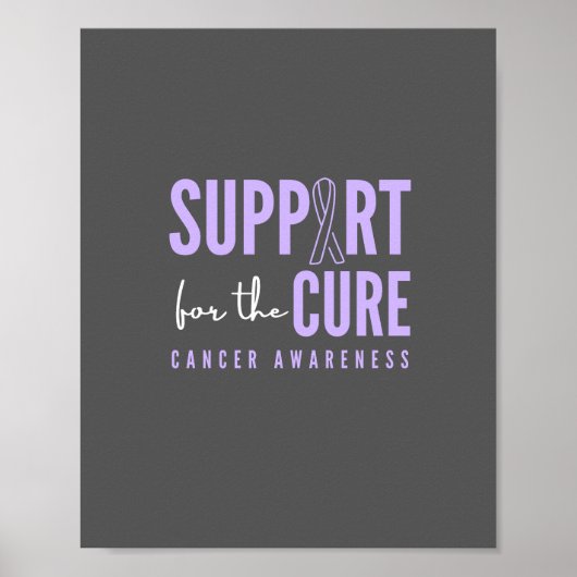 Alle Krebsbewusstsein.support.cure. Prints & Poste Poster (Vorne)