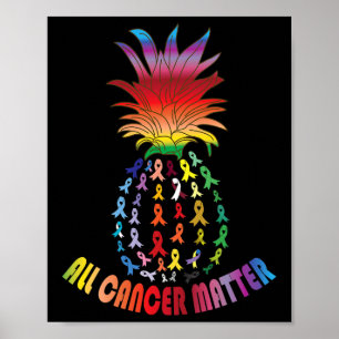 Alle Krebsbewusstseinsprobleme I Welttag des Kampf Poster