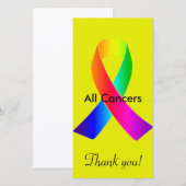 Alle Krebse Dankeskarte (Vorne/Hinten)