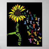 Alle Krebserkrankungen Poster (Vorne)