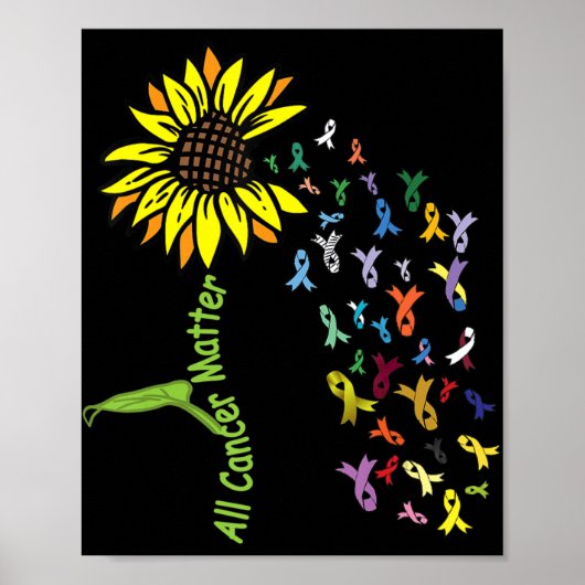 Alle Krebserkrankungen Poster (Vorne)