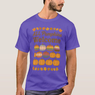 Alle Kürbisse Willkommen T-Shirt