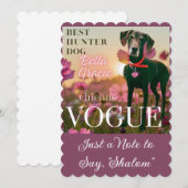 Alle Kurzen deutschen Zeigerkarten Feiertagskarte (Vorne/Hinten)