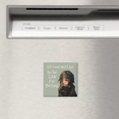 Alle Lebensmittel müssen an den Labrador Kühlschra Magnet (In Situ (Geschirrspüler))