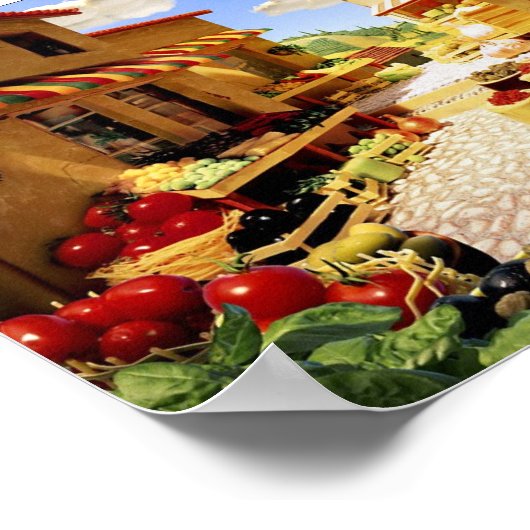 Alle Lebensmittelmärkte Poster (Ecke)