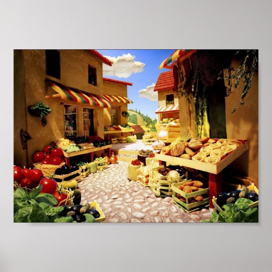 Alle Lebensmittelmärkte Poster (Vorne)