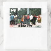 Alle Lebenswege Rechteckiger Aufkleber (Tasche)