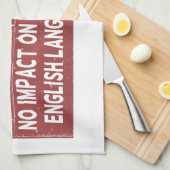 Alle Lehren, die sie gehabt hatten, hatten keine A Geschirrtuch (Viertel Falte)