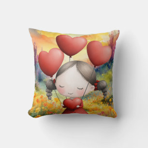 ALLE LIEBE IN IHREM HERZEN GEBEND KISSEN