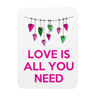 Alle Liebe ist Sie Need.jpg Magnet