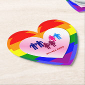 Alle Liebe Prix Heart Paare Untersetzer (angewinkelt)