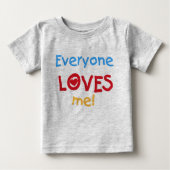 Alle Lieben Baby T-shirt (Vorderseite)