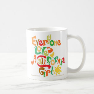Alle Lieben California Girls Kaffeetasse