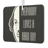 Alle Lieben ein Bard Boy Shakespeare Thespian Autolufterfrischer (Links)