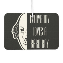 Alle Lieben ein Bard Boy Shakespeare Thespian Autolufterfrischer