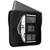 Alle Lieben ein Bard Boy Shakespeare Thespian Laptopschutzhülle (Vorne Rechts)