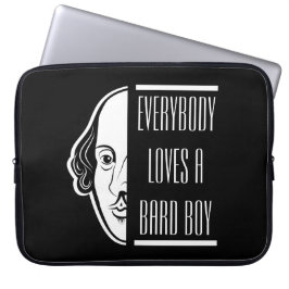 Alle Lieben ein Bard Boy Shakespeare Thespian Laptopschutzhülle