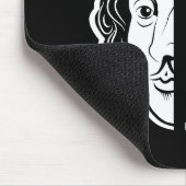 Alle Lieben ein Bard Boy Shakespeare Thespian Mousepad (Ecke)