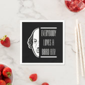 Alle Lieben ein Bard Boy Shakespeare Thespian Serviette (Beispiel)