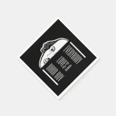 Alle Lieben ein Bard Boy Shakespeare Thespian Serviette (Ecke)