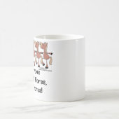 Alle Lieben ein Chorpferd Kaffeetasse (Mittel)