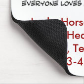 Alle Lieben ein Chorpferd Mousepad (Ecke)