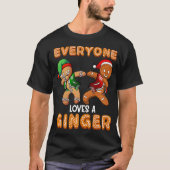 Alle Lieben ein Ginger Shirt Redhead Gingerbrett (Vorderseite)