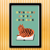Alle Lieben ein gutes Buchposter mit Cat Poster