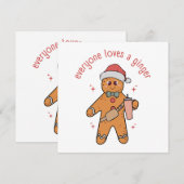 Alle Lieben ein Ingwer - Funny Christmas (Vorne/Hinten)