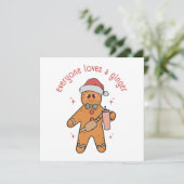 Alle Lieben ein Ingwer - Funny Christmas (Stehend Vorderseite)