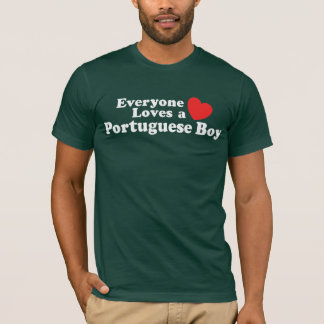 Alle Lieben ein portugiesischer Junge T-Shirt