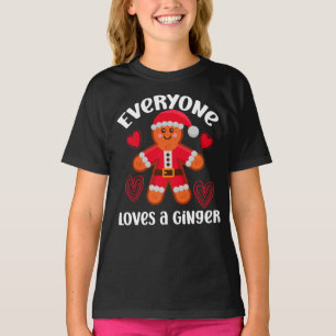 Alle Lieben einen Ingwer T-Shirt