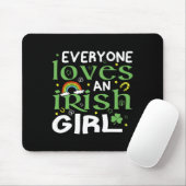 Alle Lieben einen irischen Girl St Patricks Day fü Mousepad (Mit Mouse)