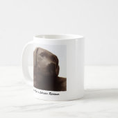 Alle Lieben einen Labrador Retriever Kaffeetasse (Vorderseite Links)