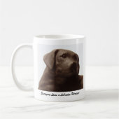 Alle Lieben einen Labrador Retriever Kaffeetasse (Links)