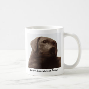 Alle Lieben einen Labrador Retriever Kaffeetasse