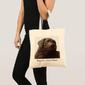 Alle Lieben einen Labrador Retriever Tragetasche (Vorderseite (Produkt))