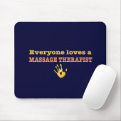 Alle Lieben einen Massagetherapeuten Mousepad (Mit Mouse)