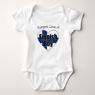 Alle Lieben Finnischer Junge Baby Strampler