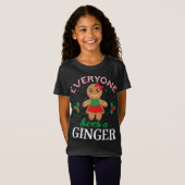Alle Lieben Ginger Cookie Apparel, Christmas Gi T-Shirt (Vorne ganz)