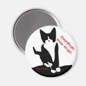 Alle Lieben Hugo Magnet (Vorderseite/Rückseite)