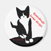 Alle Lieben Hugo Magnet (Vorne)