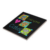 Alle Lieben Katzen Fliese (Seite)