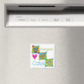 Alle Lieben Katzen Magnet (In Situ (Geschirrspüler))