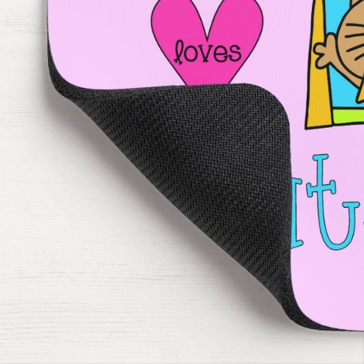 Alle Lieben Katzen Mousepad (Ecke)
