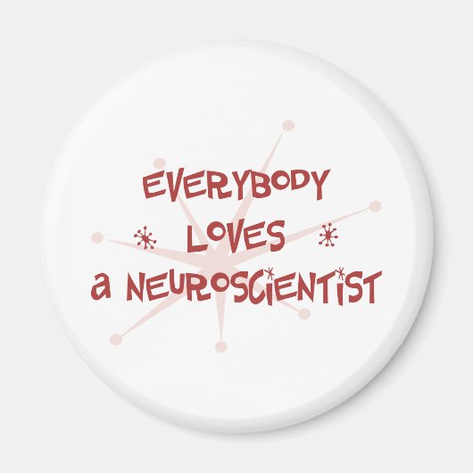 Alle Lieben Neurowissenschaftler Magnet (Vorne)