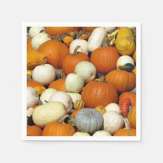 Alle Lieben Pumpkins Papier Napkins Serviette (Vorderseite)