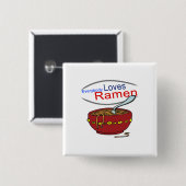 Alle Lieben Ramen Parody Button (Vorne & Hinten)